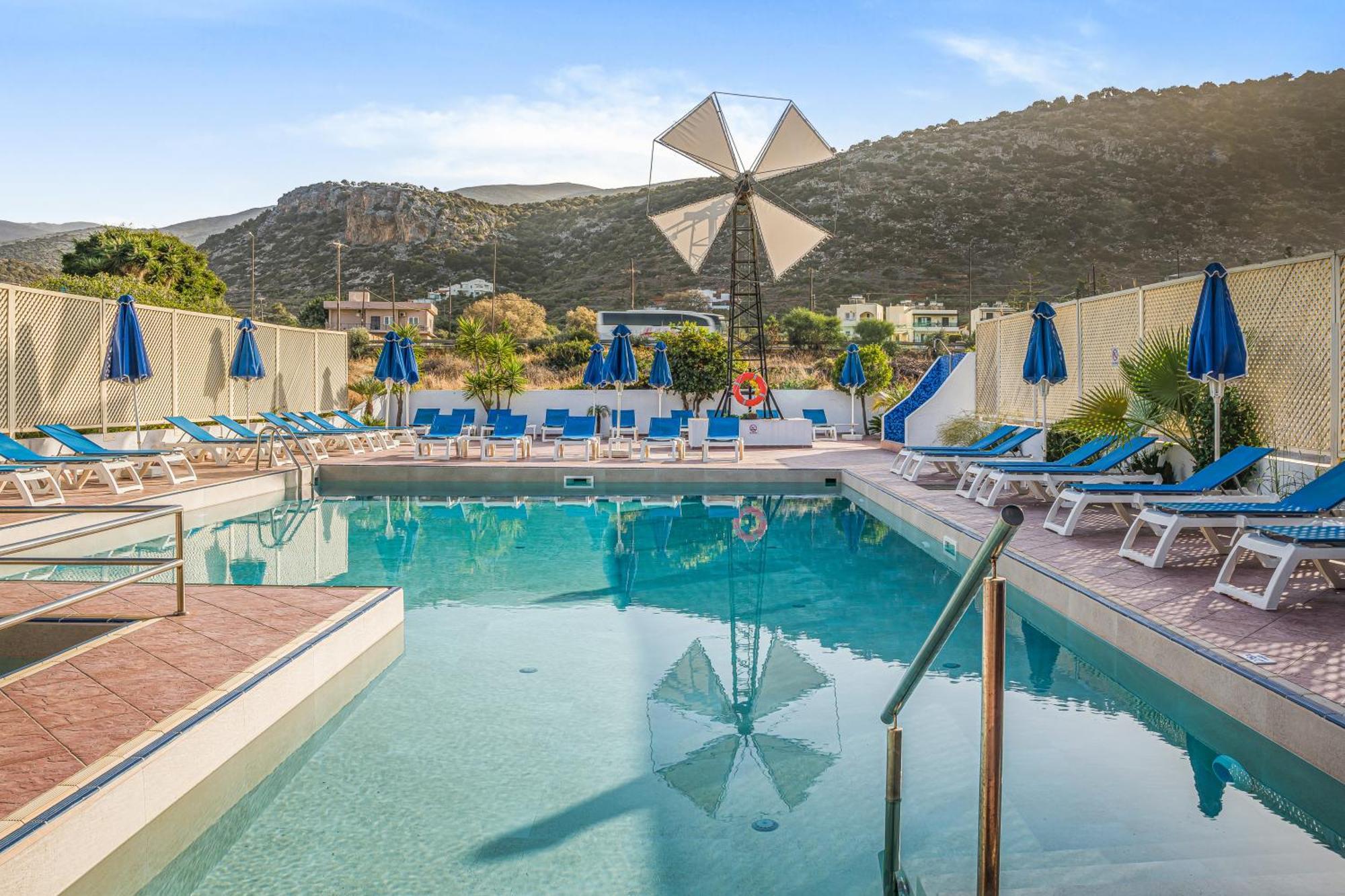 Paradise Hotel-Apartments Stalida Екстериор снимка