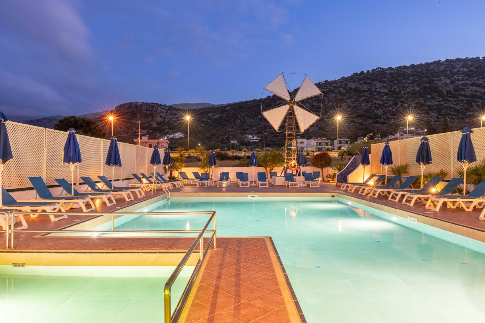 Paradise Hotel-Apartments Stalida Екстериор снимка